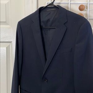 UNIQLO - Premium Wool Slim Fit Super 100 Blazer - Black M